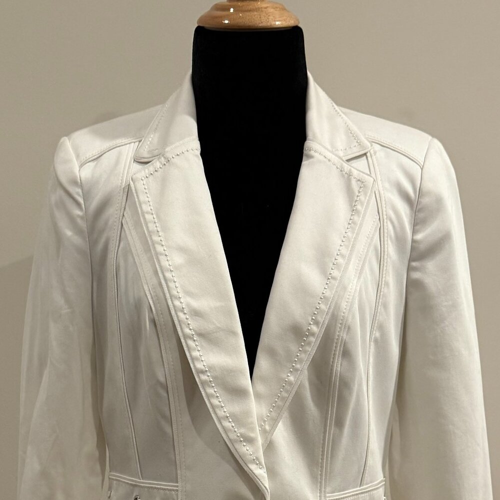 WHBM White Blazer
